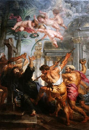 Peter Paul Rubens Martyrdom of St Thomas china oil painting image